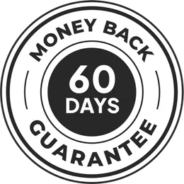 60 day money-back badge